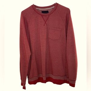 O’Neill Men’s Red Long Sleeve Crew Neck Comfortable Sweatshirt. Size Medium.